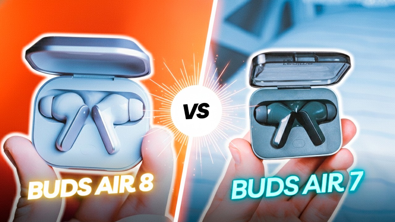TODOS los CAMBIOS! 🚨 Realme Buds Air 8 vs Realme Buds Air 7 COMPARATIVA en ESPAÑOL