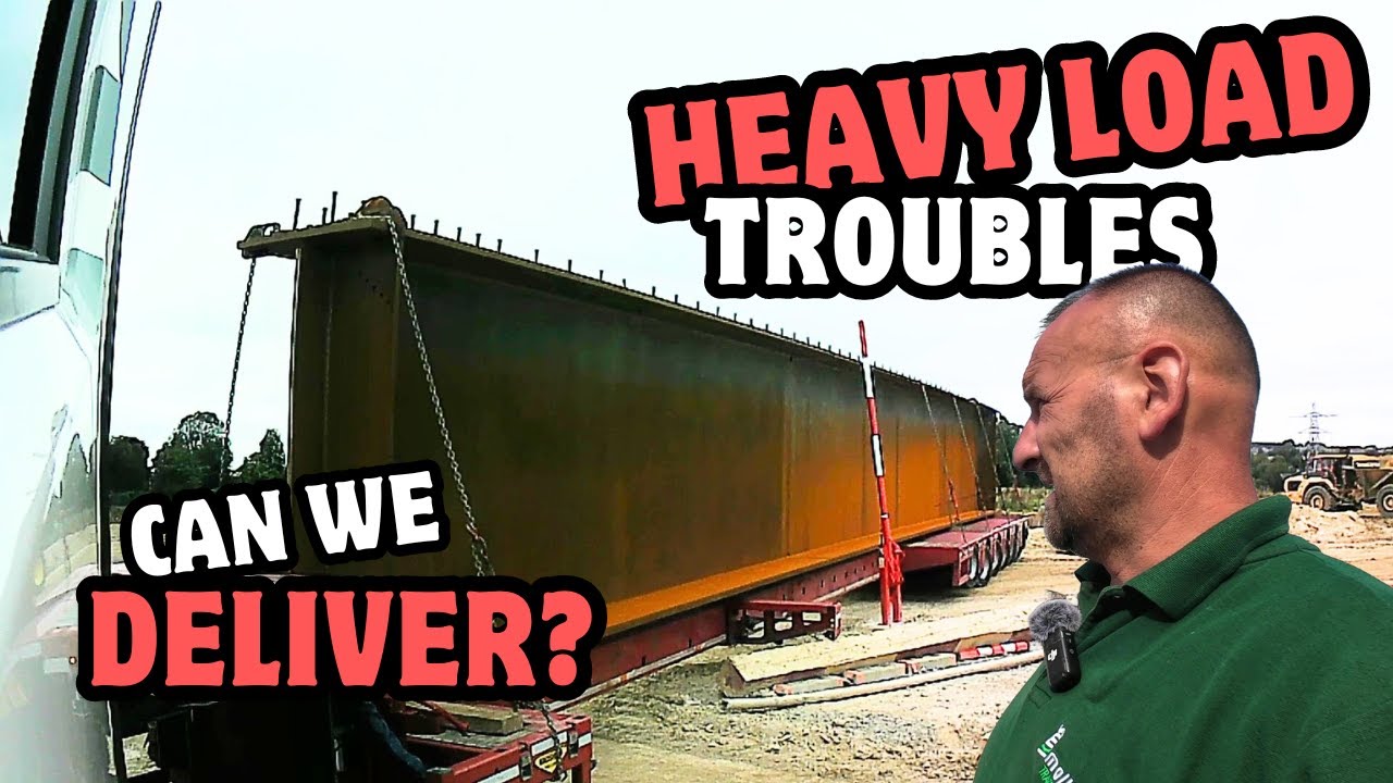 Struggling to deliver abnormal load ✔ Trucker FLOZ ✔ [4K]
