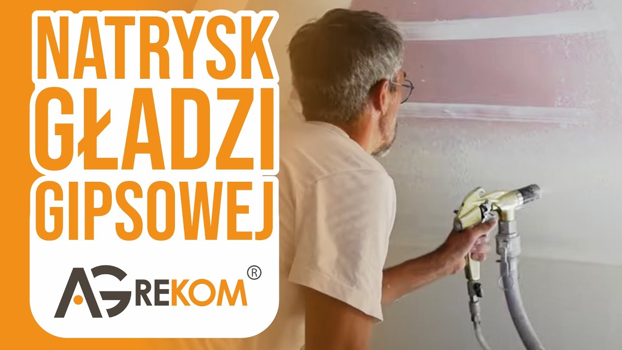 Szpachlowanie natryskowe gładzią – czy agregat Agrekom da rada? | Gładzie maszynowe
