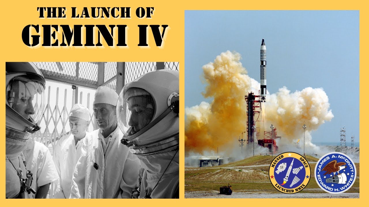 Manned Space History | Launch of Gemini IV | 60th Anniversary | June 3 1965