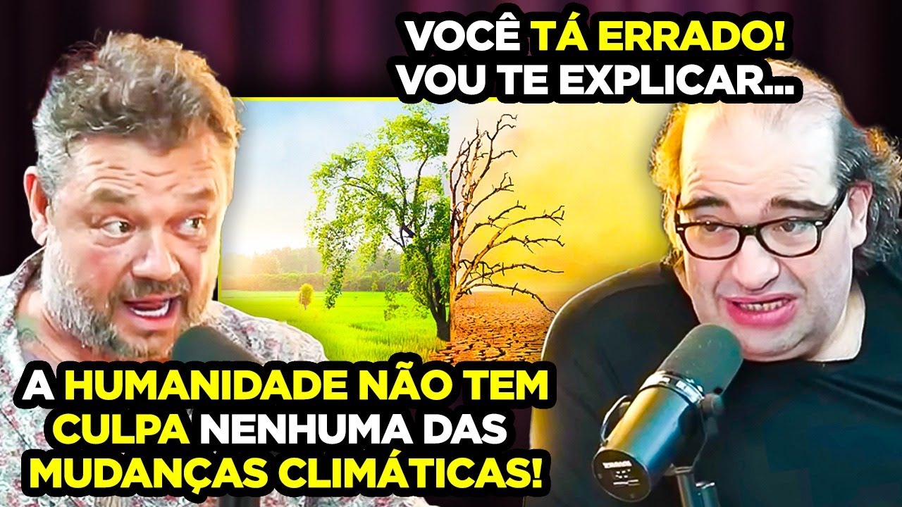 SACANI E RICHARD RASMUSSEN ENTRAM EM DEBATE ACIRRADO SOBRE MUDANÇAS CLIMÁTICAS!