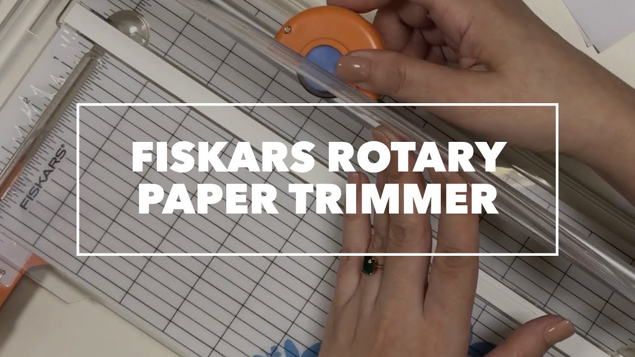 Роторный резак для бумаги Fiskars — распаковка и первые впечатления