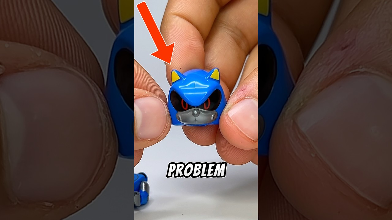 This LEGO Sonic Minifigure Has a HUGE Problem&hellip; #lego #legos #shorts