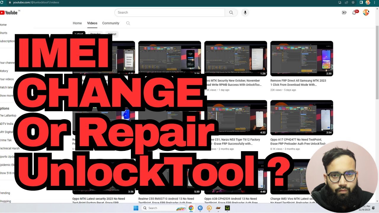 Repair IMEI MTK New Security By UnlockTool - imei change illegal ?