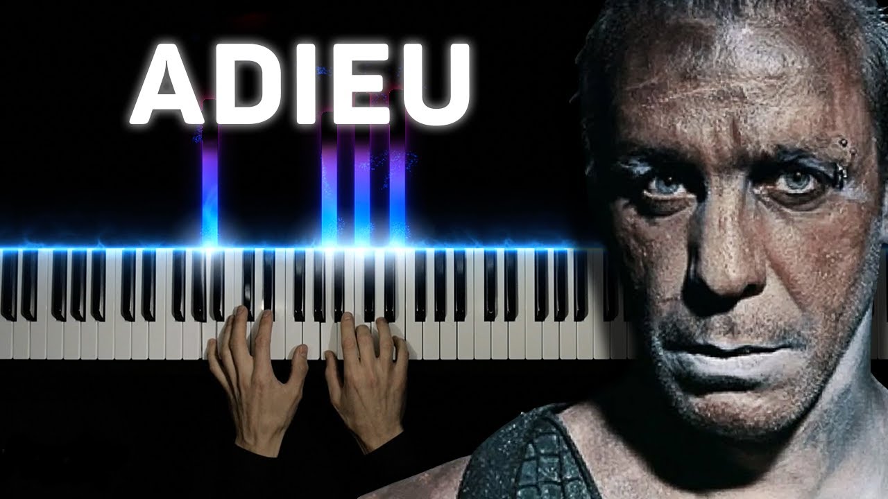 Rammstein - Adieu | На пианино