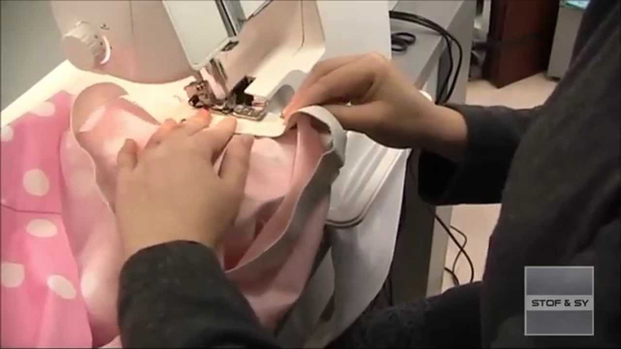 Linnings elastik med overlocker