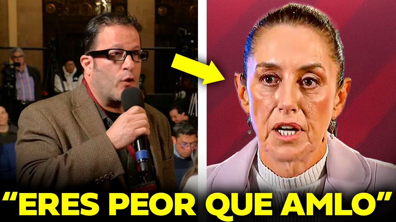 🚨¡HISTÓRICO! LE GRITA A LA PRESIDENTA Y LUEGO RECULA