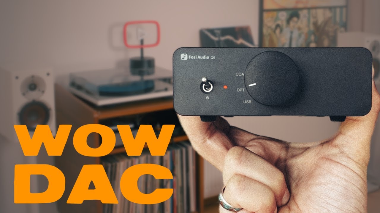Fosi Q6: DAC dich glücklich! Digitaler Jungbrunnen für Streaming & CD