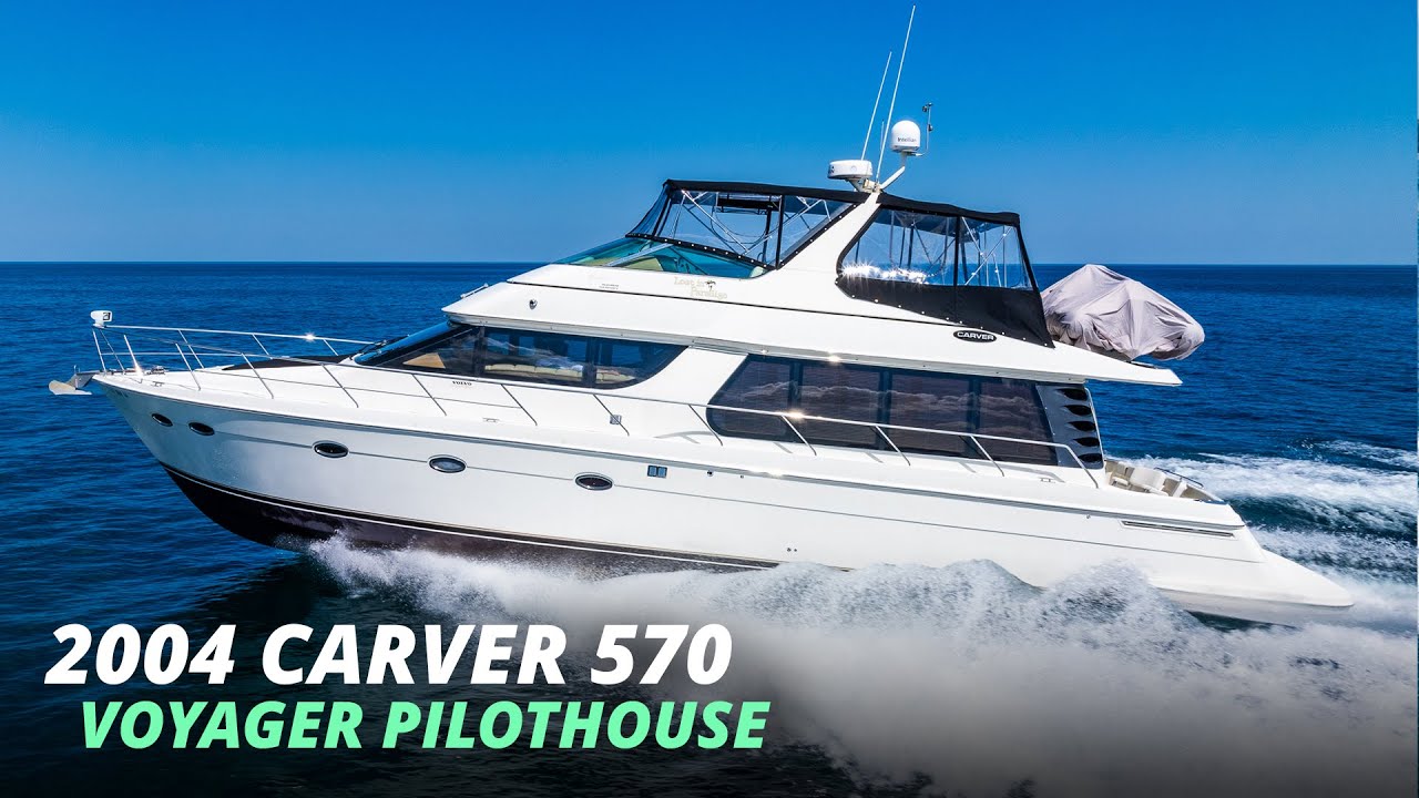 2004 Carver 570 Voyager Pilothouse
