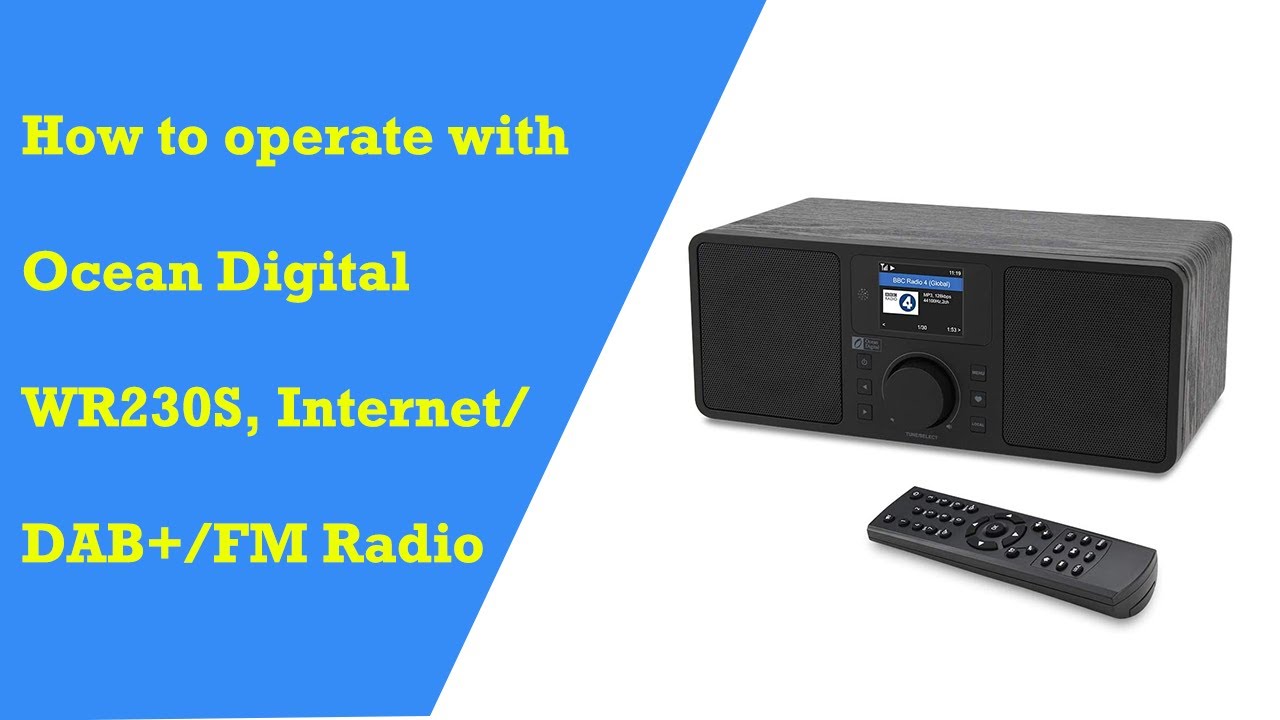 How to operate your Ocean Digital WR230S？（Configurations introduction, Sleep Timer and Clock Alarm).