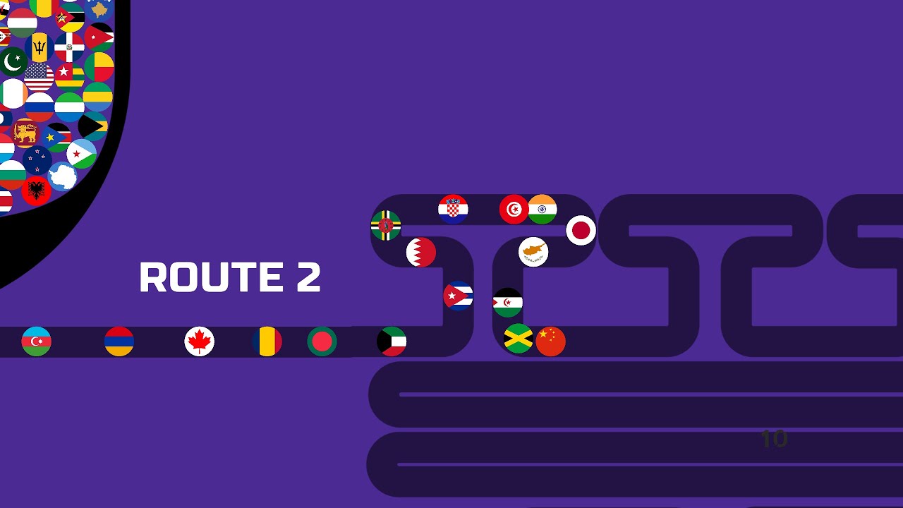 210 стран, Marble Race Route, отборочный этап, Эпизод 2