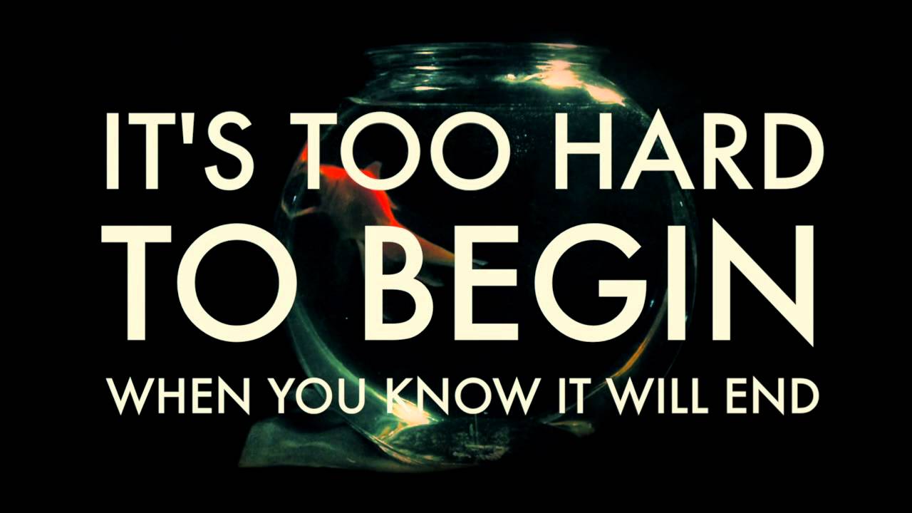 THE DRUMS - I Can't Pretend (Lyric Video)