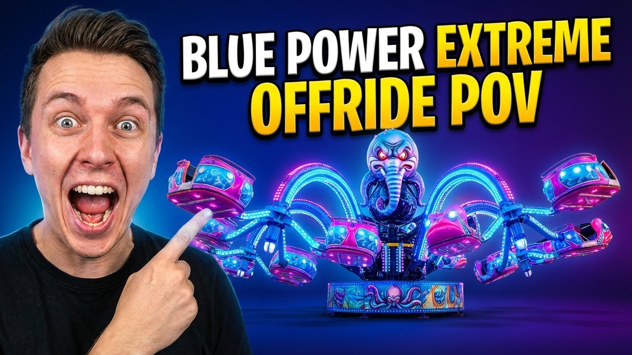 Offride Blue Power Polyp (Bauermeister) Gelo-park (kermis) (Kirmes) Geilenkirchen 20222