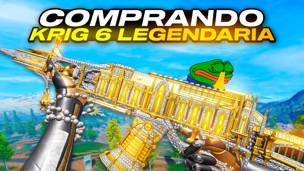 Comprando la Nueva KRIG 6 Legendaria (La personaje es GOD 😍) | COD mobile