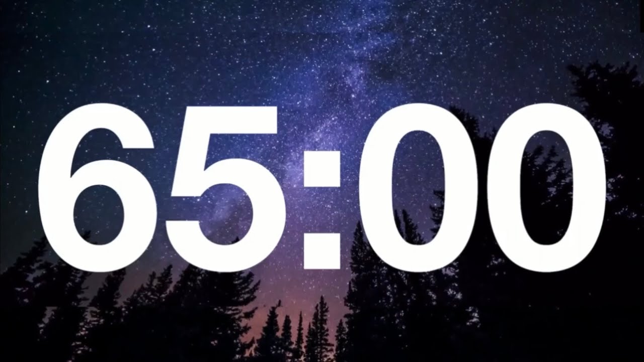 65 minute timer | 65 Minute Countdown