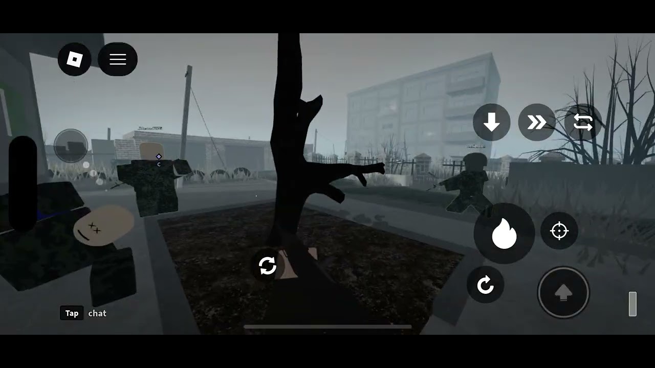 Playing lost front
