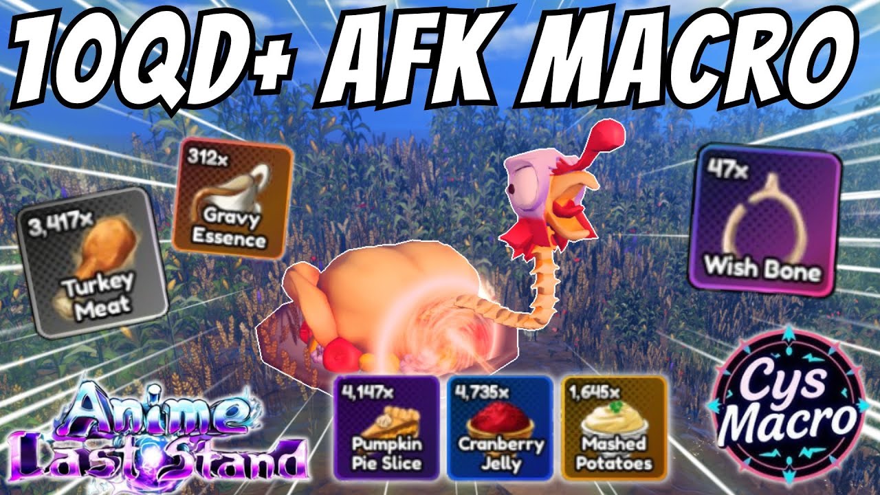 Как использовать макрос &laquo;День благодарения&raquo; в режиме AFK (CYS Macro) - ALS!