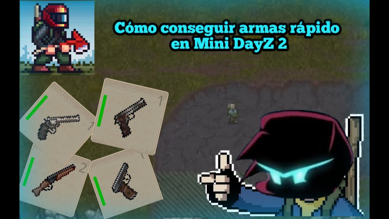 Mini DayZ 2 pero como conseguir armas en las primeras zonas de de torre de vigilancia al nivel 2