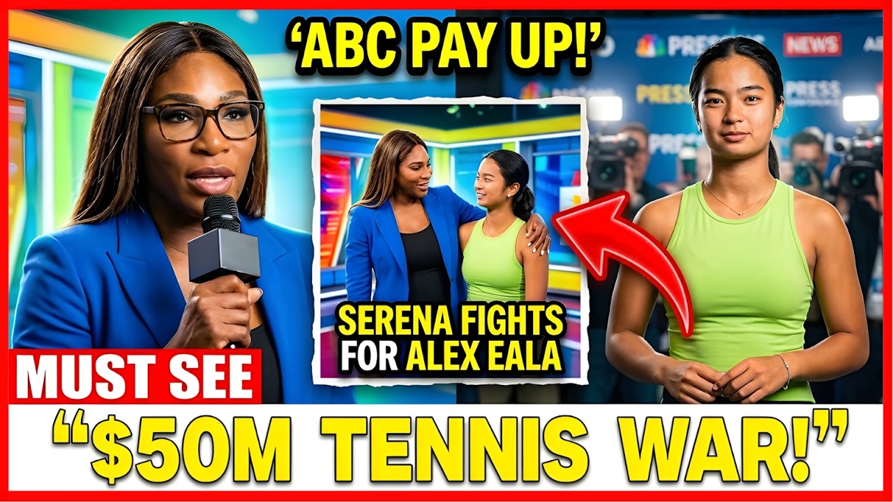 TENNIS SHOCKED! Serena Williams Goes To War With ABC Over Alex Eala!