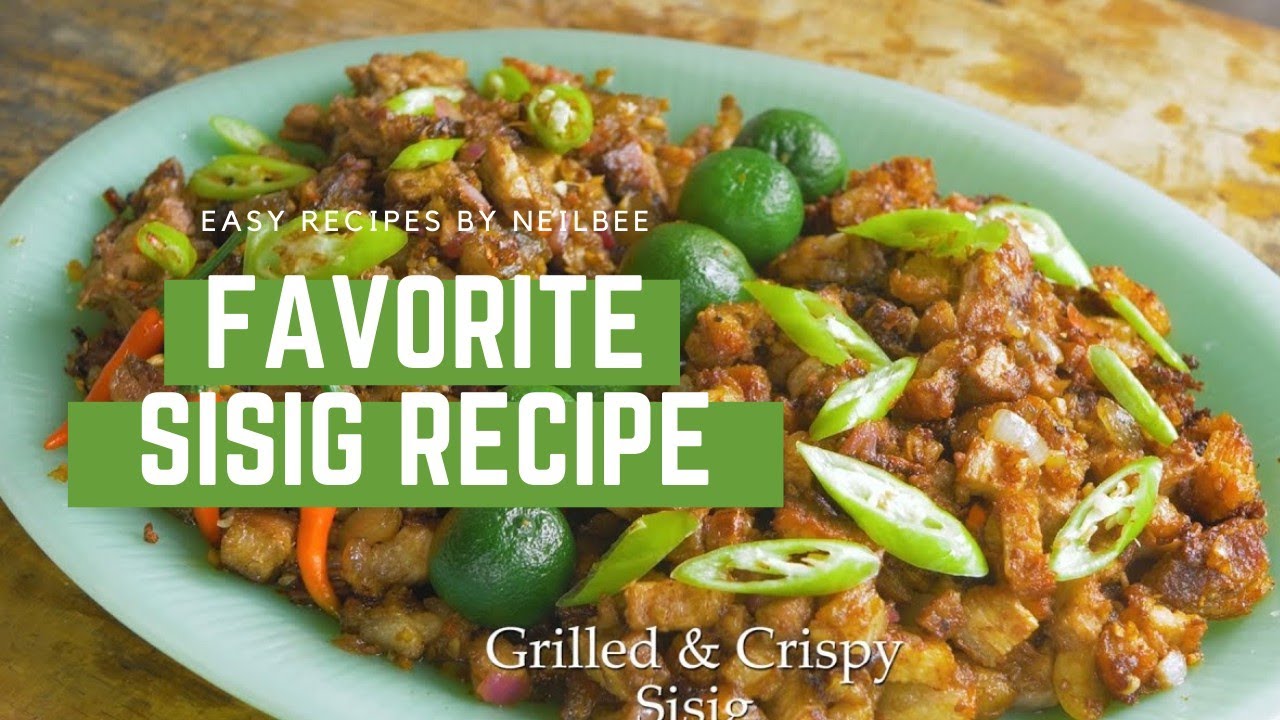 Batangas Style Pork Sisig | Grilled and Crispy!!
