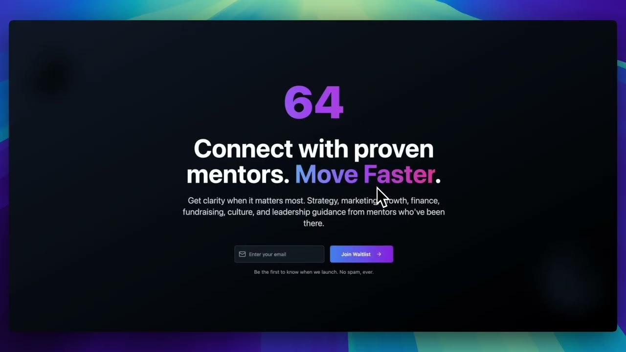 Startup Studio 2025 - Waitlist Creation - AI Wizard