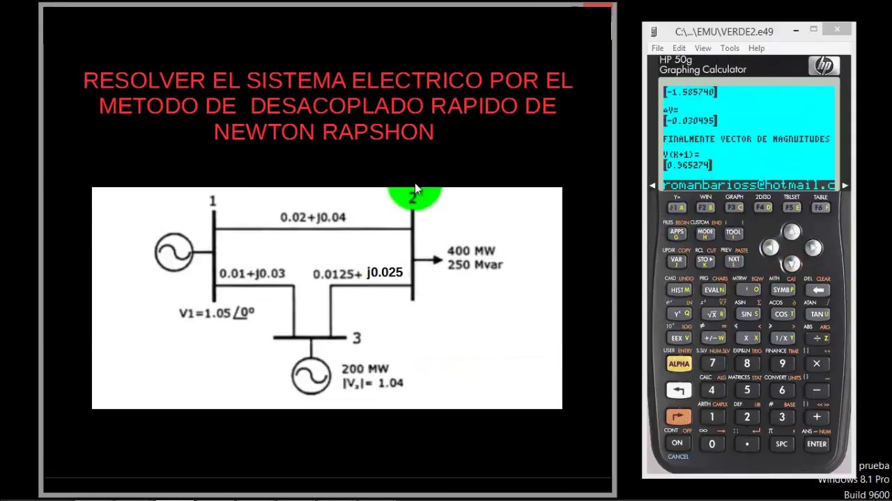 HP50G FLUJO POTENCIA  DESACOPLADO RAPIDO