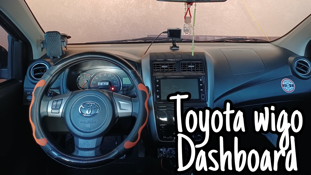 Toyota Wigo Dashboard | Knobs and Functionalities