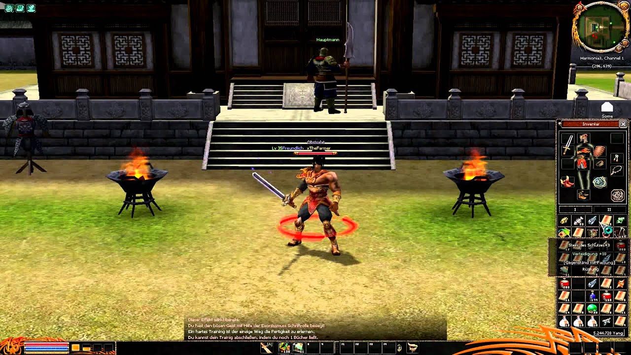 Harmonia 3 xTheFarmer macht Aura des Schwertes G1