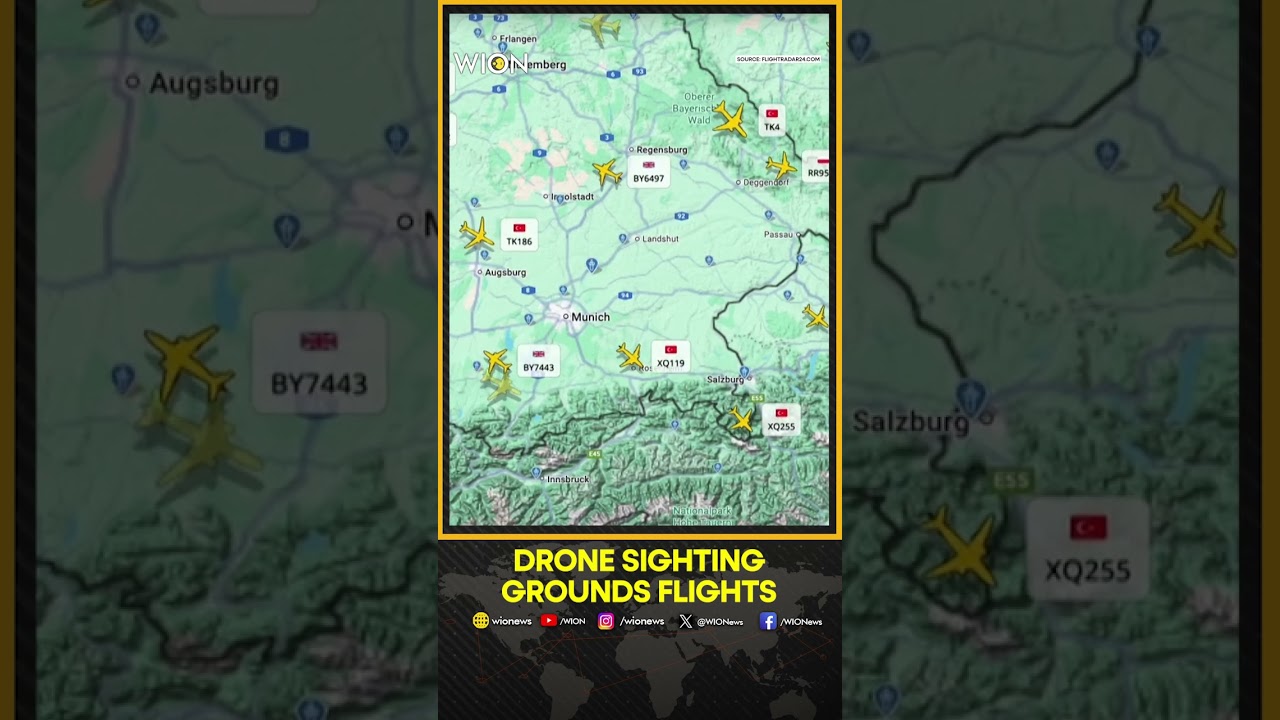 Drone Disrupts Munich Airport | Flights Cancelled Before German Holiday