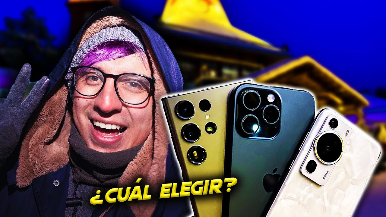 iPhone 15 Pro Max vs Samsung Galaxy S23 Ultra vs Huawei P60 Pro: Comparativa en español