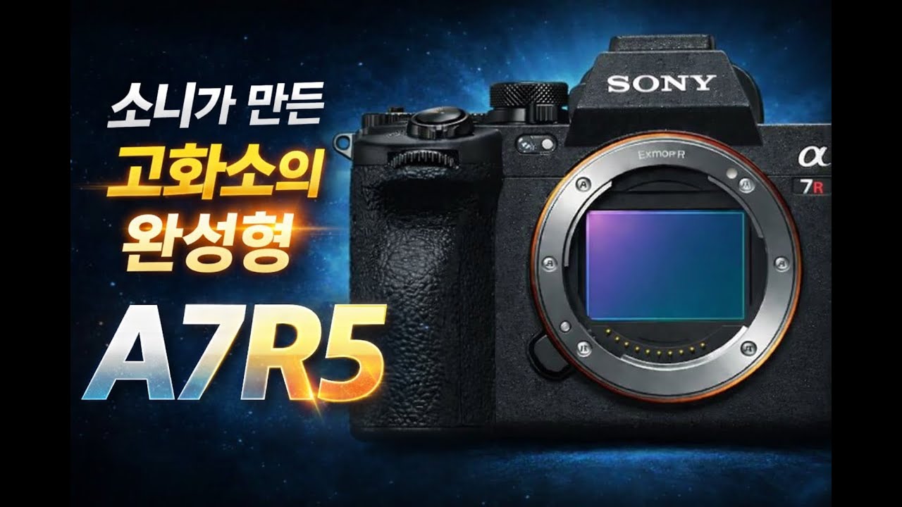 A7R5, 소니가 만든 고화소의 완성형 아직도 현역일까? (A7R V 리뷰)
