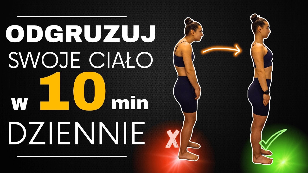 Sprawdź jak w 10 minut odzyskać idealną postawę! | Testy i rutyna na MOBILNOŚĆ!