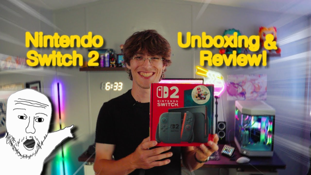 Nintendo Switch 2 Unboxing & Review