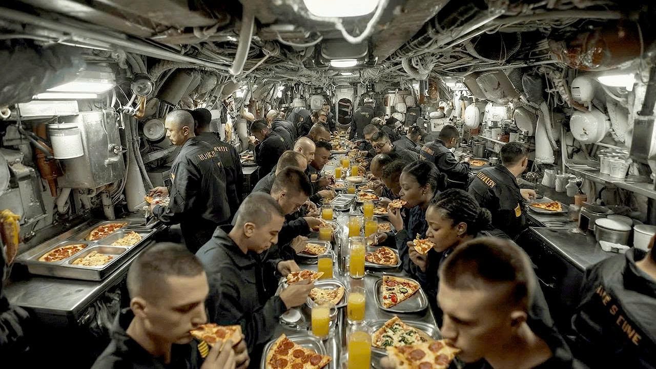 How $4 Billion US Sub Serves Fresh Pizza With NO Resupply in 6 Months