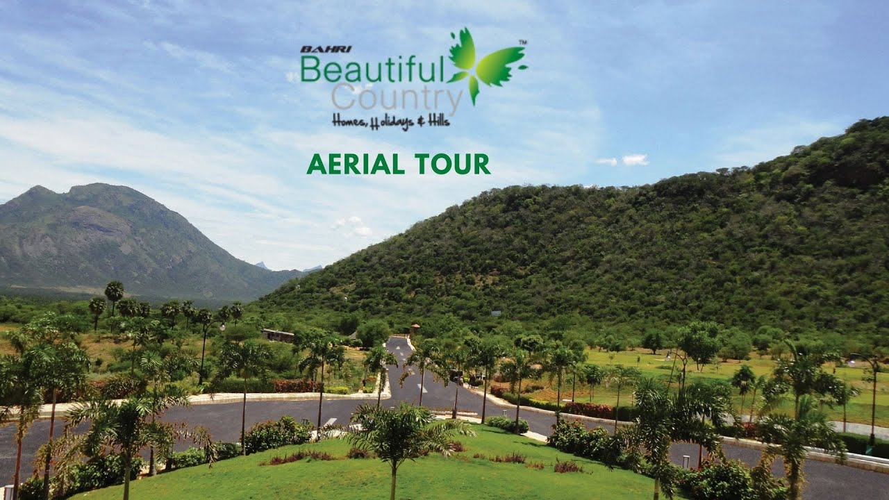 360° Aerial Tour Independent Retirement Villa Plots: Bahri Beautiful Country, Foothills Kodaikanal
