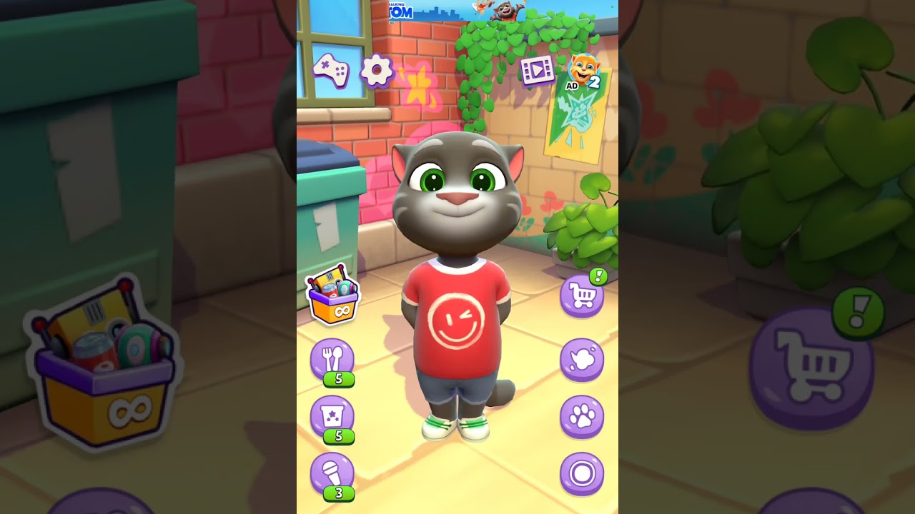 A new movie for talking tom games.