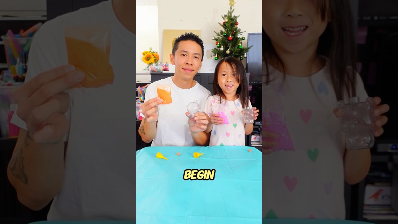 Kawaii Sand Art Challenge! Who Will Win? #shorts #artchallenges