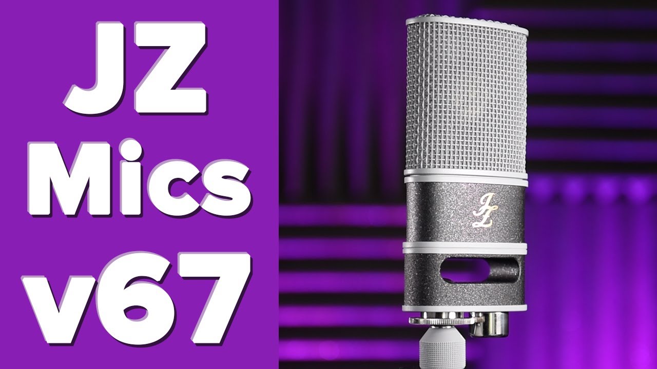 Конденсаторный микрофон JZ Microphones V67 в винтажном стиле | С аудиовходом