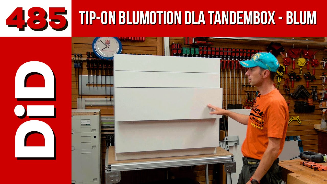 485. TIP-ON BLUMOTION dla Tandembox firmy Blum