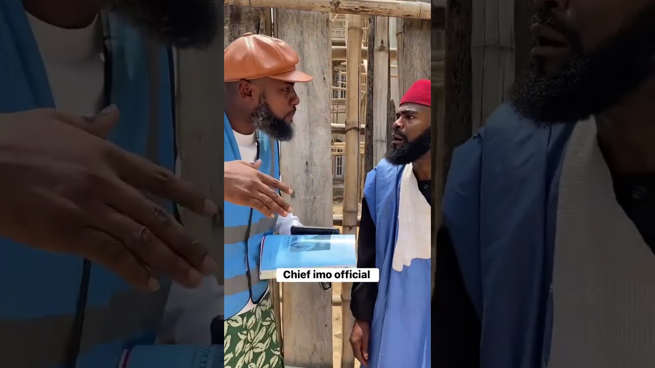 Can you imagine what he said… .Chief Imo 