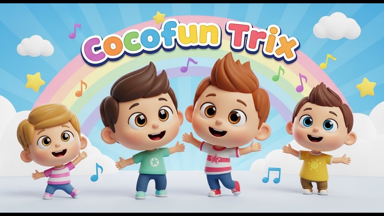 🎵 Fun Learning Nursery Rhymes for Kids | Colors, ABC, Numbers & Songs | Cocofun Trix