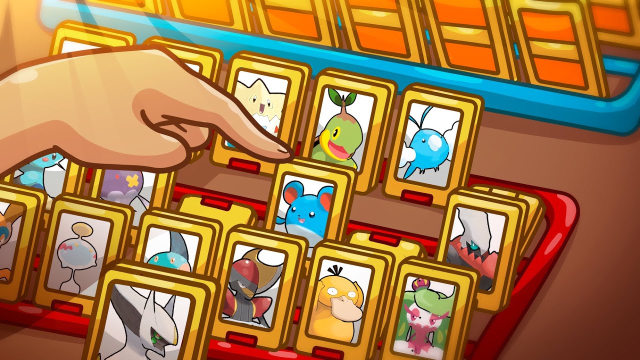 We play Guess Who in Pokemon, then battle!