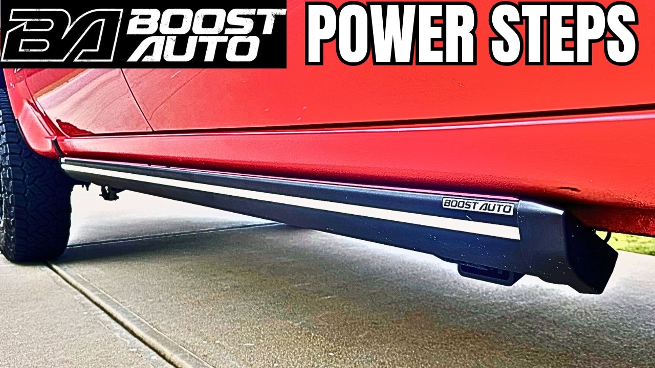 Best Looking Power Steps on a Silverado? Boost Auto Lumastep M2 Install!