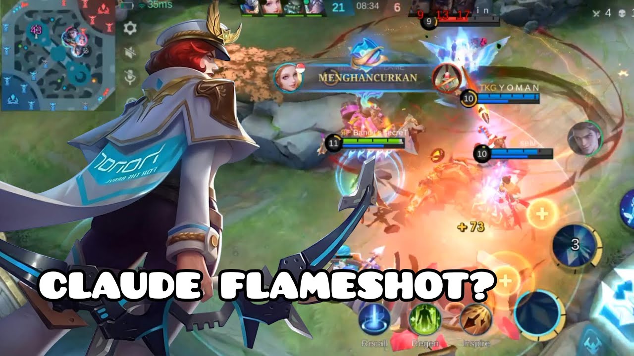 Ceritanya musuh mau ngeTroll pakai Claude Flamshot 😑