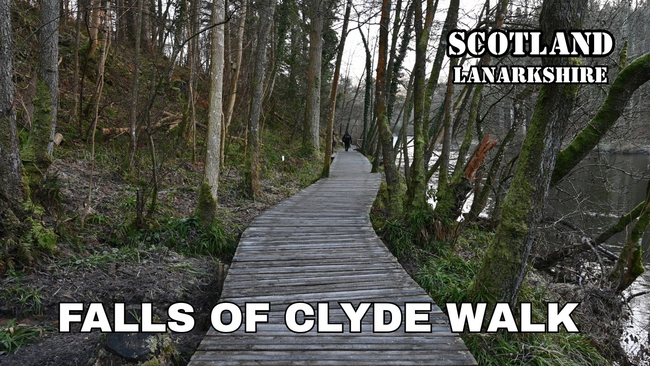 We Travelled 200 Years Back in Time – New Lanark & the Falls of Clyde | Scotland
