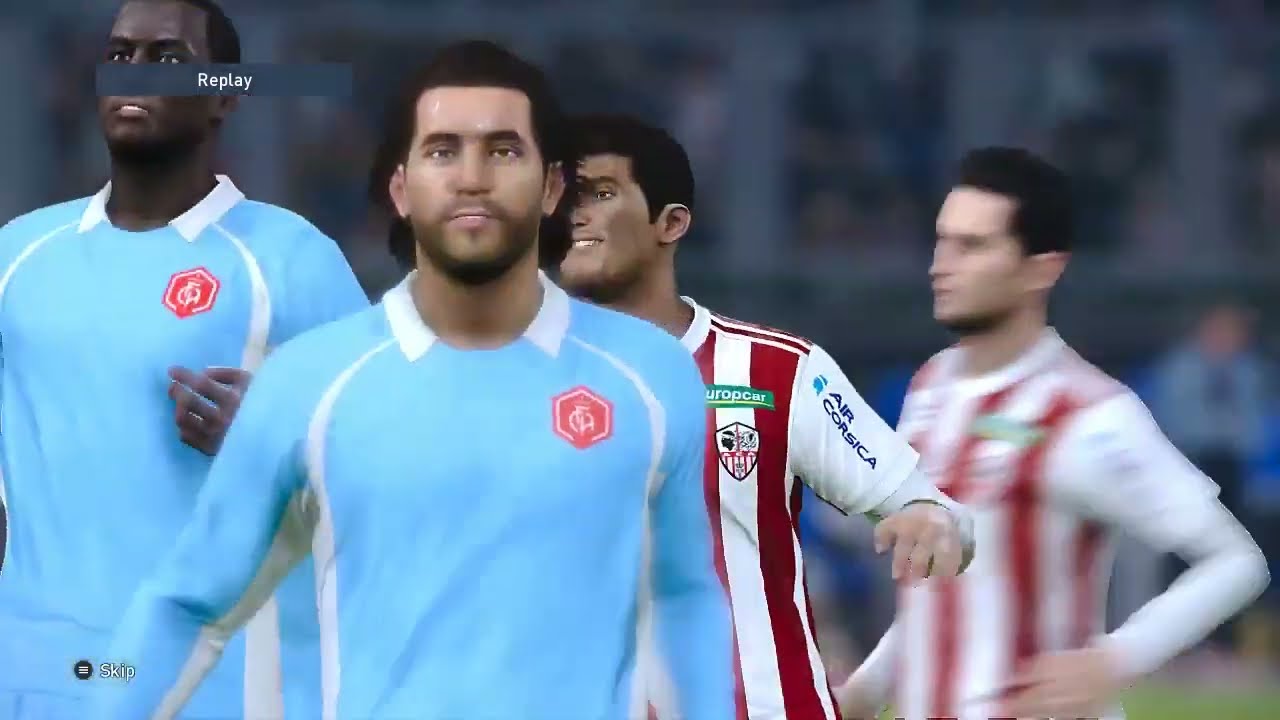 AC AJACCIO VS FC ANNECY | PES 21 GAMEPLAY