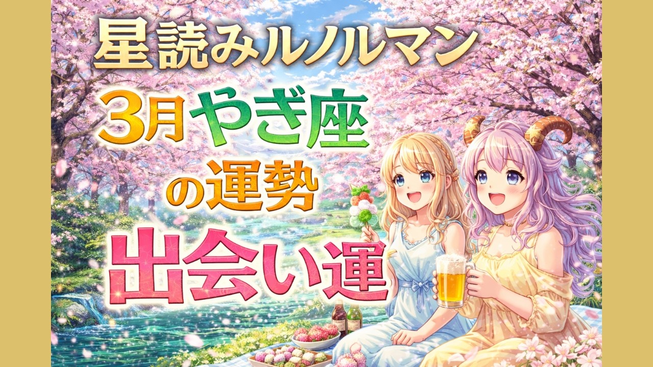星読みルノルマン/やぎ座３月の運勢/出会い運あり