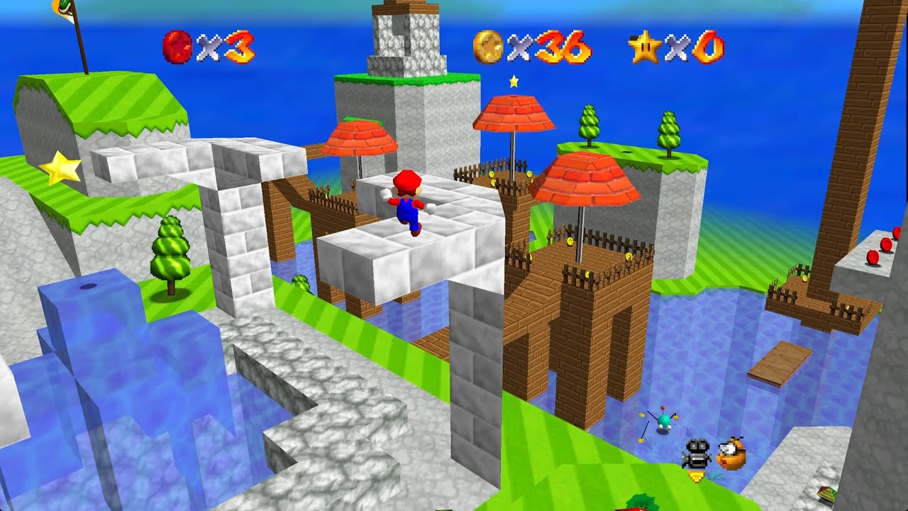 Starcluster Summit v1.1 by juicystarr - Mario Builder 64