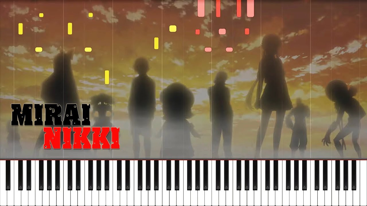 Blood Teller - Mirai Nikki ED Piano Cover | Future Diary | Sheet Music | 未来日記