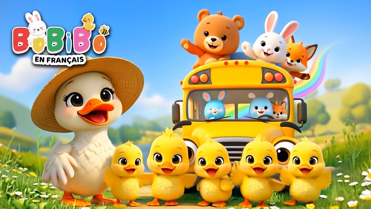 Les Plus Belles Comptines des Animaux, Couleurs et Légumes 🦆🎨🥕 | BoBiBo en Français